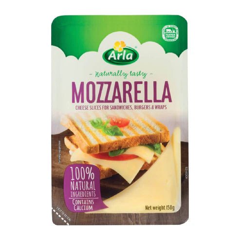 Arla Natural Mozzarella Cheese Slices 150g