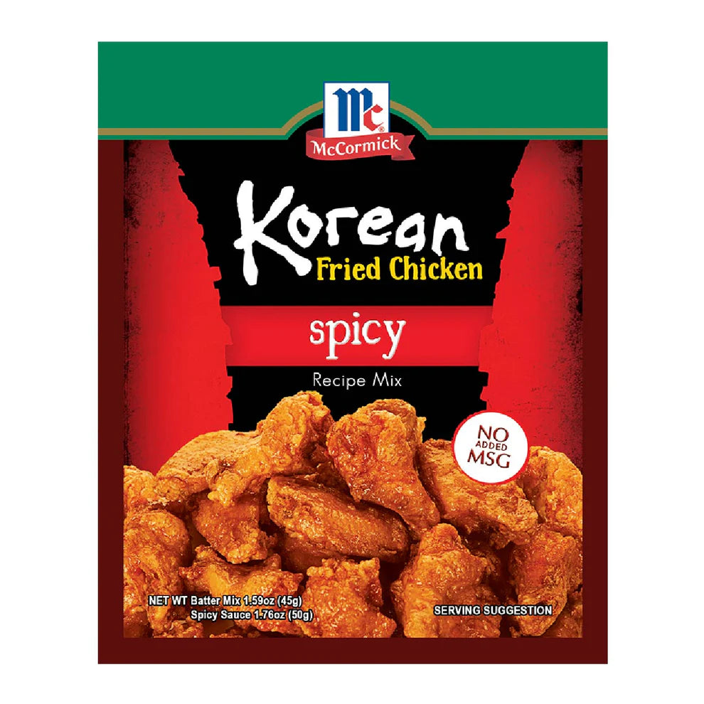 McCormick Korean Fried Chicken Spicy Recipe Mix 95g