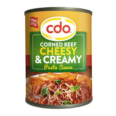 CDO Corned Beef Cheesy & Creamy Pasta Sauce 260g