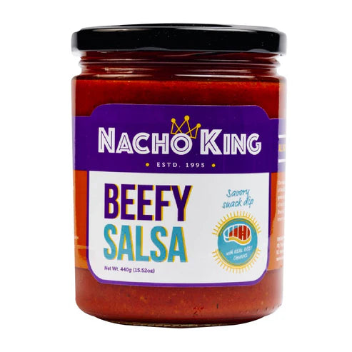 Nacho King Beefy Salsa 440g