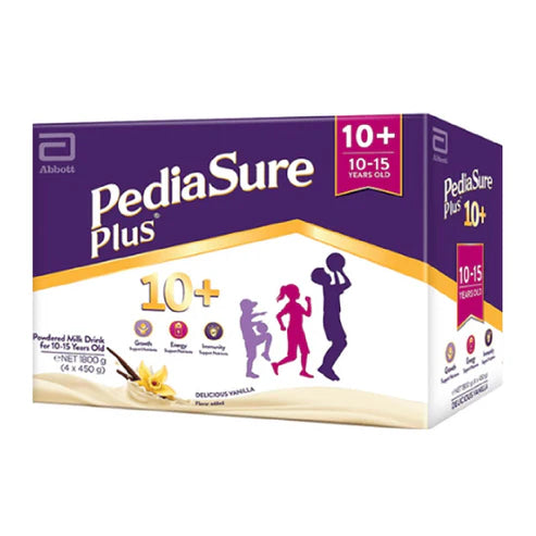 Pediasure Plus 10+ Powdered Milk Drink Vanilla 1.8kg