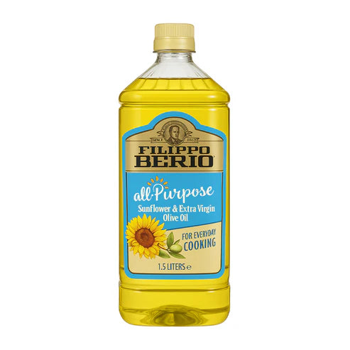 Filippo Berio All Purpose Sunflower & EVOO Oil PET Bottle 1.5L