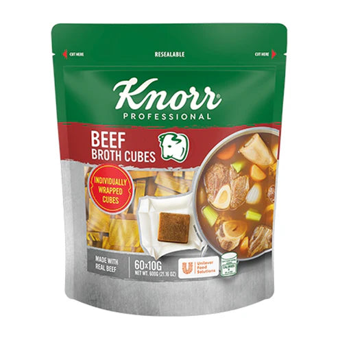 Knorr Professional Beef Broth Cubes Resealable 60x10g