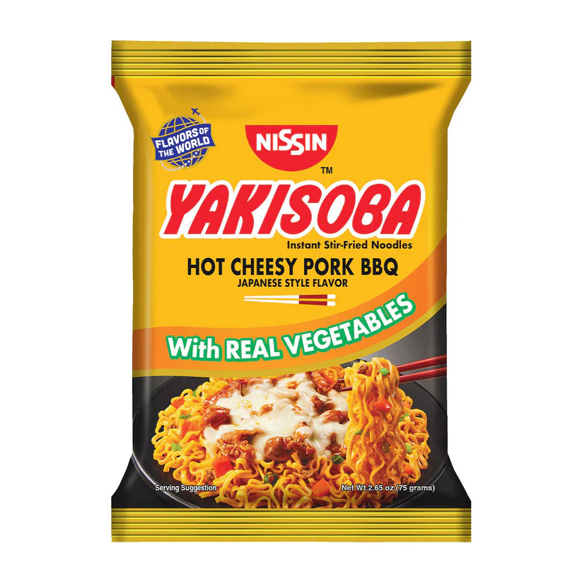 Nissin Yakisoba Instant Noodles Pancit
