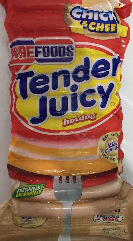 Purefoods Tender Juicy Chicken Cheese Jumbo | 1kg