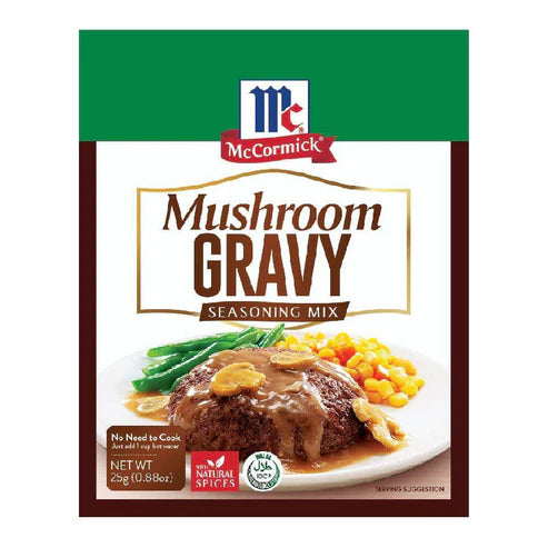 McCormick Mushroom Gravy Seasoning Mix 25g