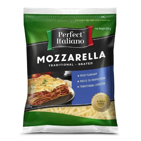 Perfect Italiano Grated Mozzarella Cheese 250g