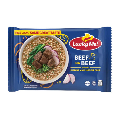 Lucky Me Instant Mami Beef Noodle Soup