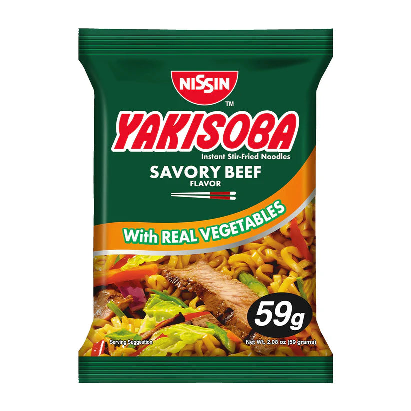 Nissin Yakisoba Instant Noodles Pancit