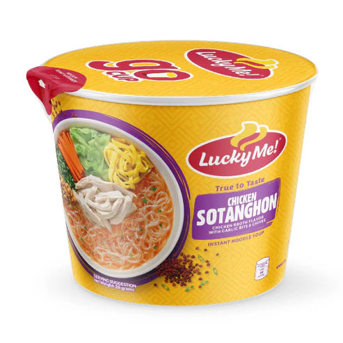 Lucky Me Instant Noodle Soup Go Cup
