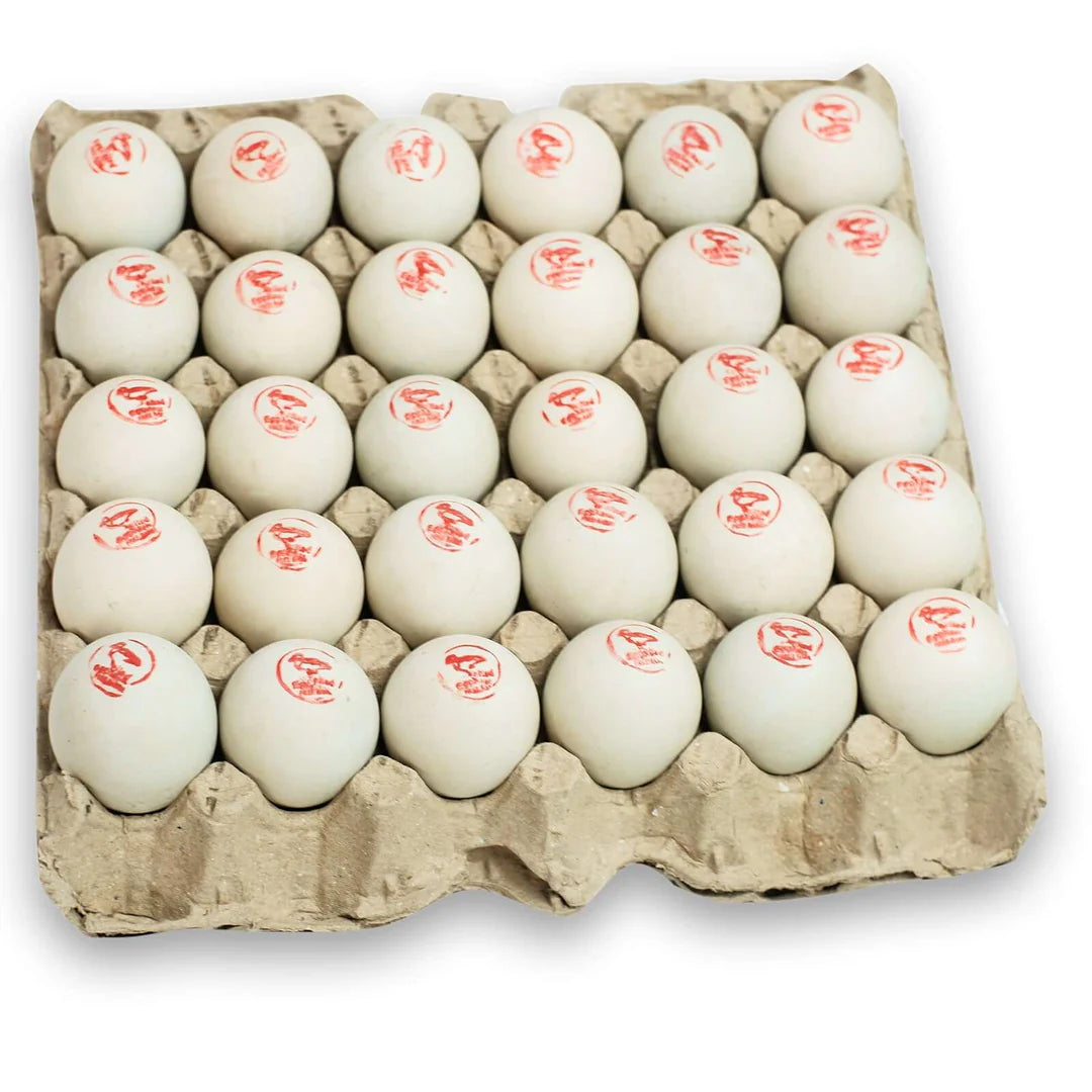Salted Eggs White Organic - 6pcs (set)