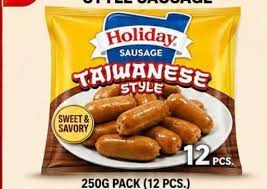 Holiday Sausage Taiwanese 12pcs | 250g